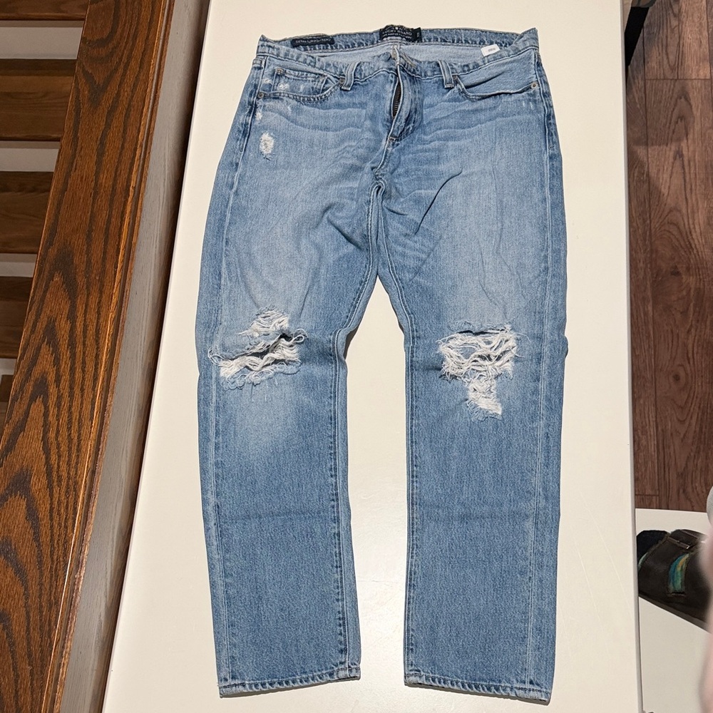 Lucky Brand Light Blue Boyfriend Jeans